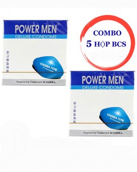 Bao Cao Su Power Viagra ( Combo 5 Hộp X 3 )