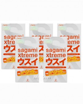 Bao Cao Su Sagami Xtreme Supper Thin ( Combo 5 Hộp X 2 Cái )